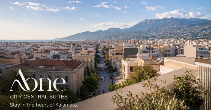 Πού να μείνω στην Καλαμάτα χωρίς αυτοκίνητο – κέντρο και AONE Suites