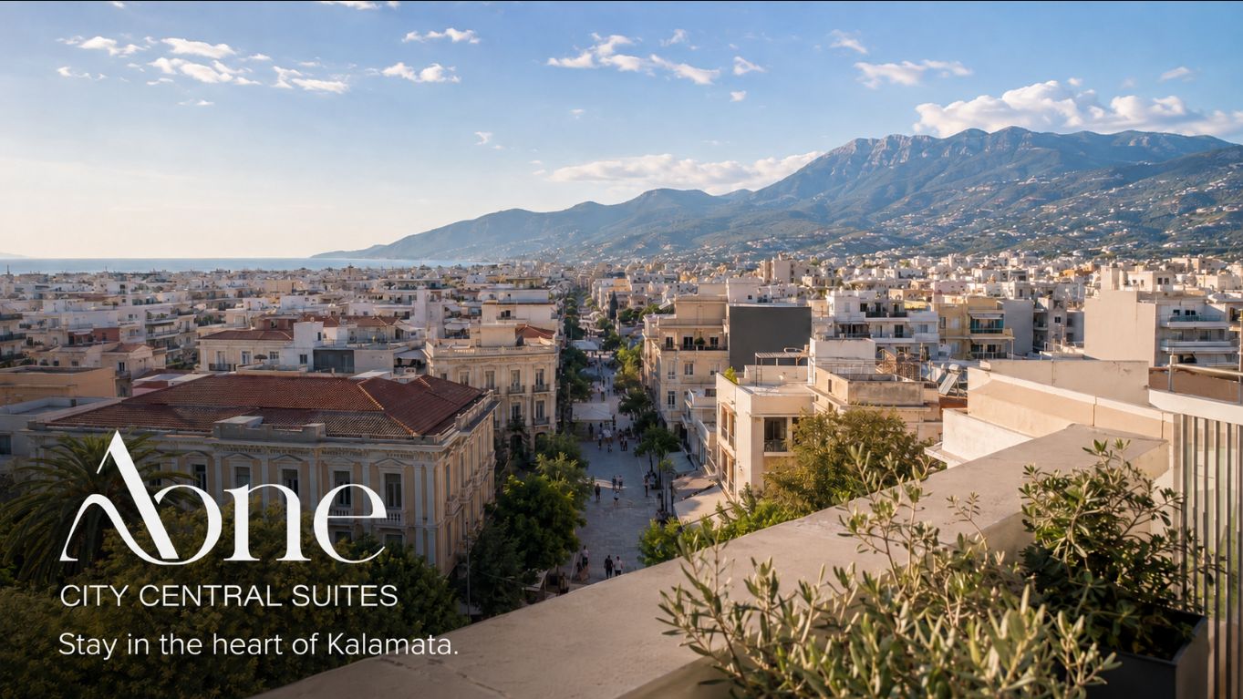 Πού να μείνω στην Καλαμάτα χωρίς αυτοκίνητο – κέντρο και AONE Suites
