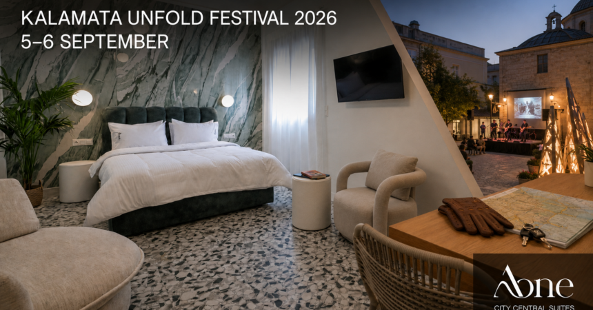 Kalamata Unfold Festival 2026 accommodation at AONE City Central Suites